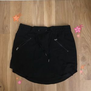 Black Tennis Skirt